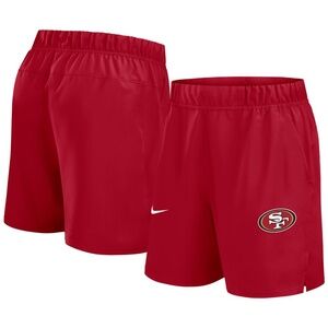 NIKE San Francisco 49ers Victory 7” Standard Fit Shorts Size Large
